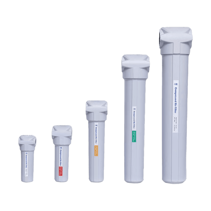 E 시리즈 정밀 공기 소스 불순물 제거 필터